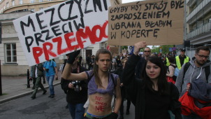 "Marsz Szmat" przeciwko przemocy seksualnej na ulicach stolicy
